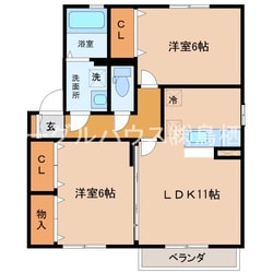 アルウェットの物件間取画像